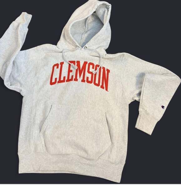 Champion Other - Vintage Champion Clemson Reverse Weave Hoodie